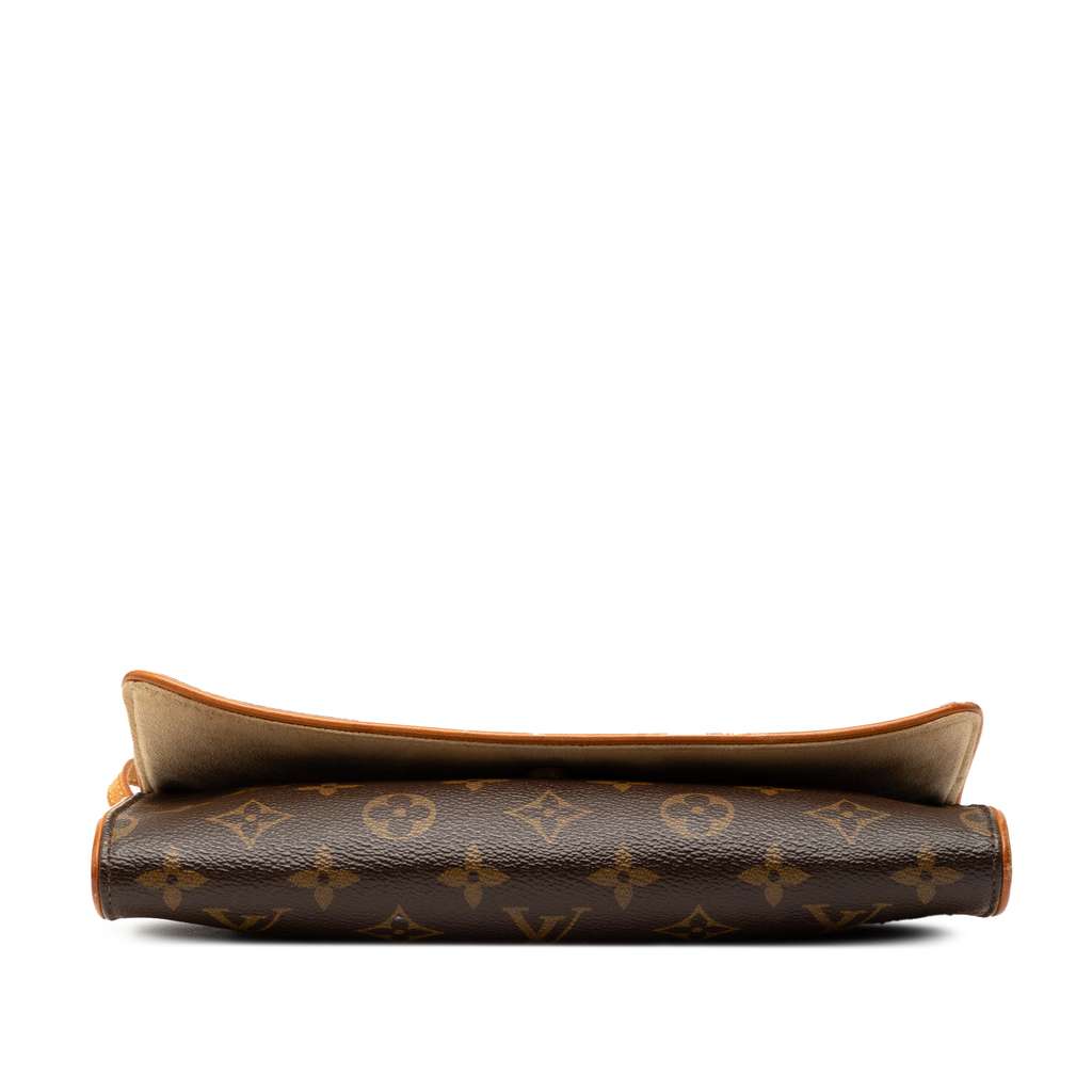 Louis Vuitton Monogram Pochette Twin GM Brown Good condition - Inside View