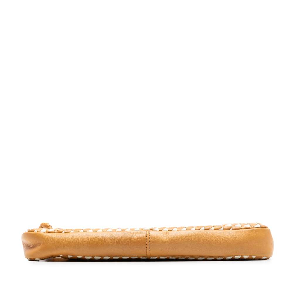 Bottega Veneta Nappa Intrecciato Shoulder Bag Brown Leather Good condition - Inside View