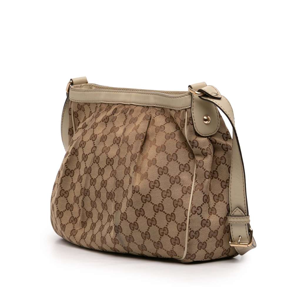 Gucci GG Canvas Sukey Crossbody Brown Canvas Good condition - Back View