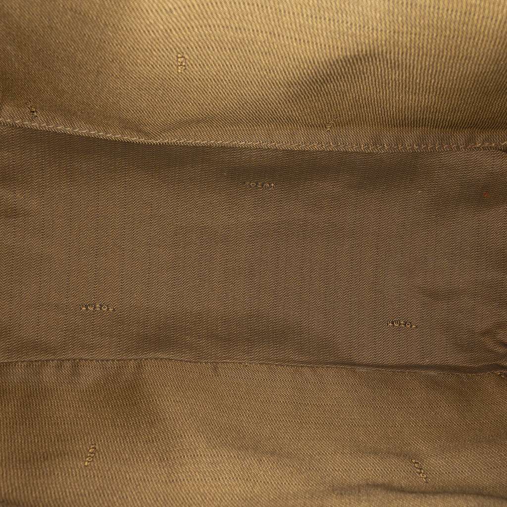 Fendi Small Zucca Canvas Twins Tote Brown Canvas Fair condition - Model View