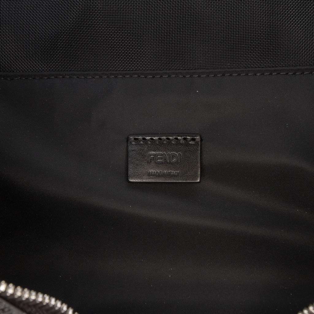 Fendi Zucca Coated Canvas FF Travel Essential Case Grey Canvas Good condition - Box View