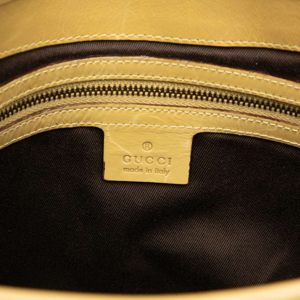 Gucci GG Canvas Piston Shoulder Bag Brown Canvas Good condition - Box View