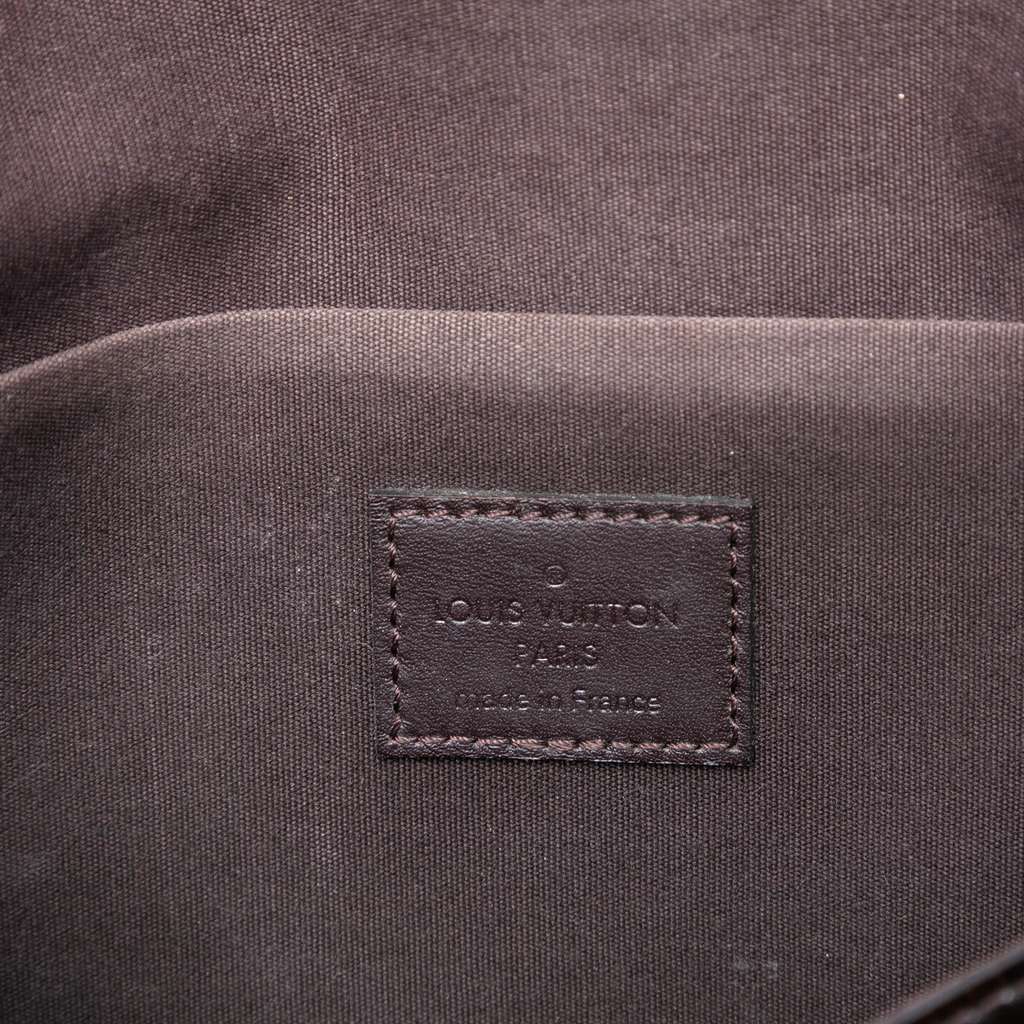 Louis Vuitton Monogram Vernis Pochette Felicie Purple Leather Good condition - Box View