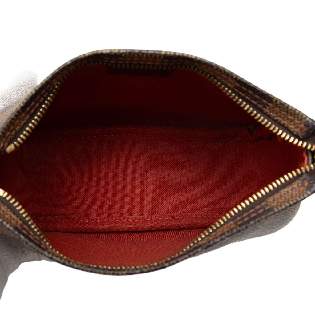 Louis Vuitton Damier Ebene Trousse Pochette Brown Good condition - Model View