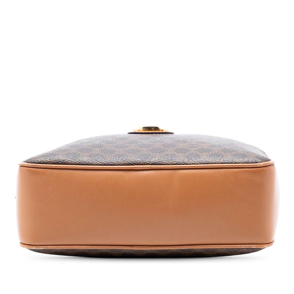 Celine Macadam Coated Canvas Crossbody Brown Canvas Good condition - Inside View