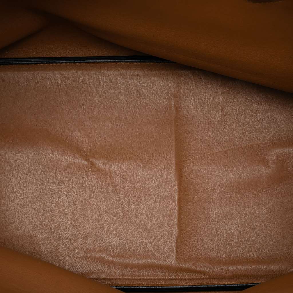 Prada City Calf Leather Buckle Tote Yellow Leather Good condition - Model View