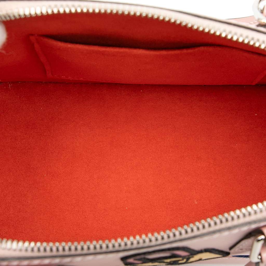 Louis Vuitton Epi Stickers Alma BB Pink Leather Good condition - Model View