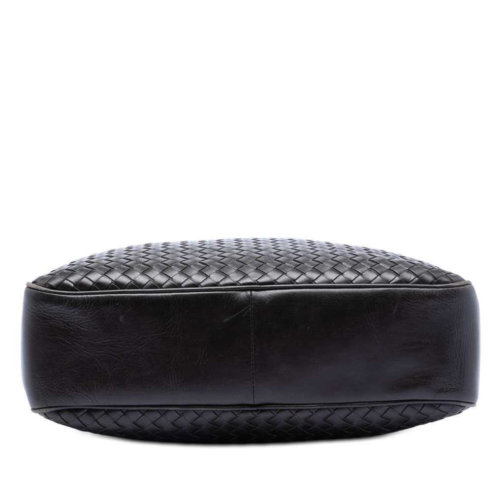 Bottega Veneta Nappa Intrecciato Business Bag Brown Leather Good condition - Inside View