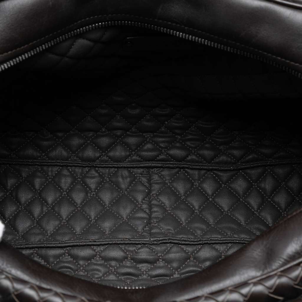 Bottega Veneta Nappa Intrecciato Business Bag Brown Leather Good condition - Model View