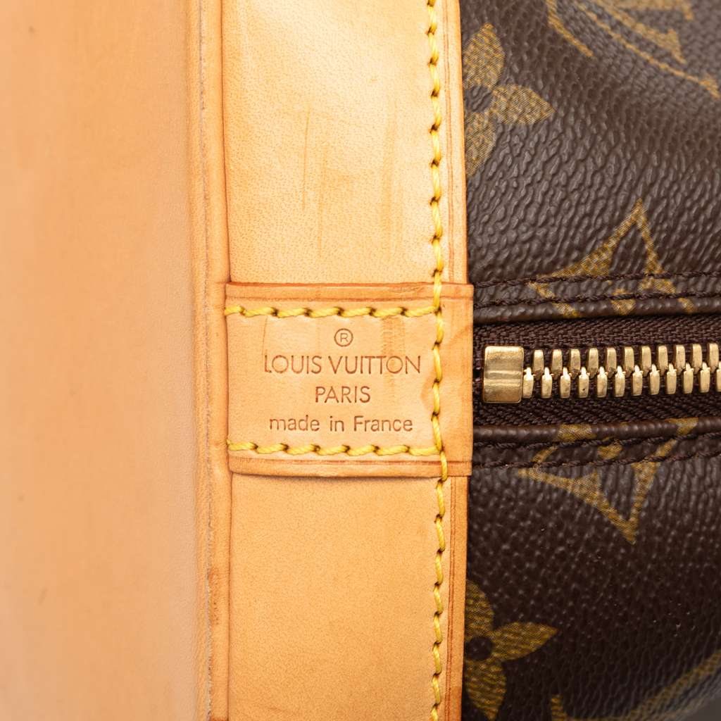 Louis Vuitton Monogram Alma PM Brown Good condition - Box View