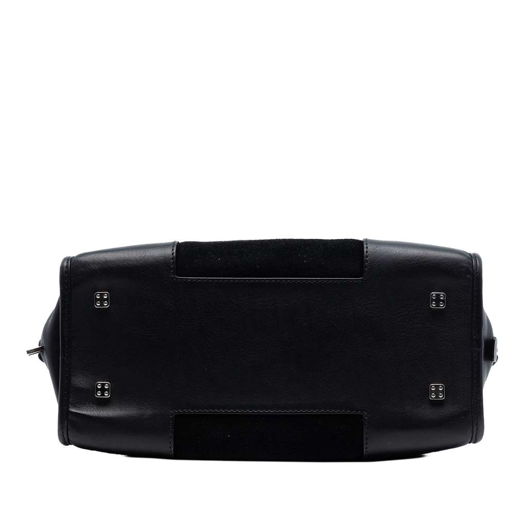 Loewe Suede Amazona 28 Black Leather Good condition - Inside View