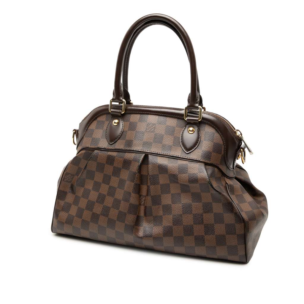 Louis Vuitton Damier Ebene Trevi PM Brown Good condition - Back View
