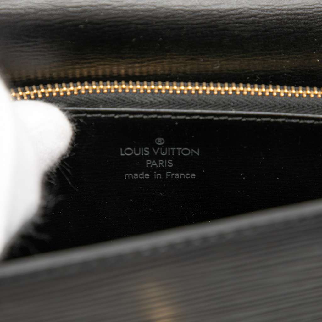 Louis Vuitton Epi Malesherbes Black Leather Good condition - Box View