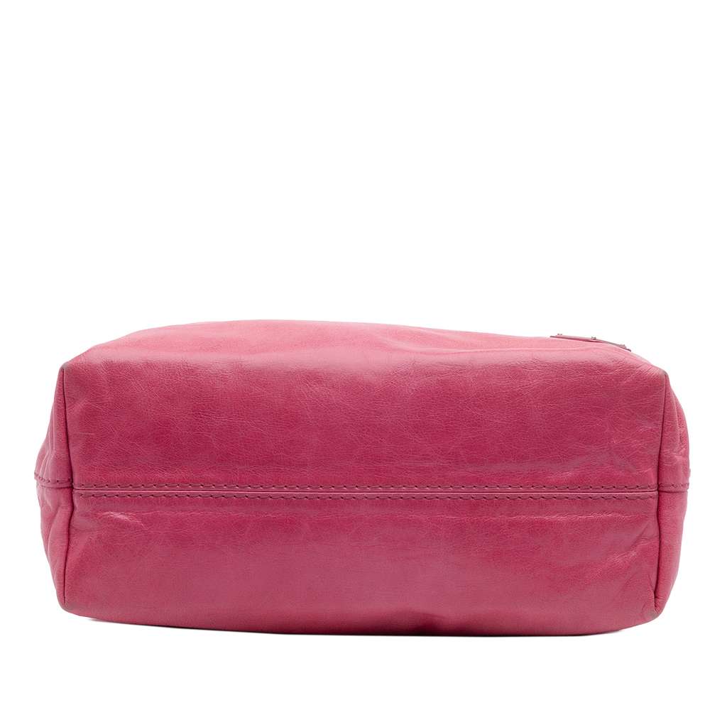 Prada Vitello Shine Open Convertible Tote Pink Leather Good condition - Inside View