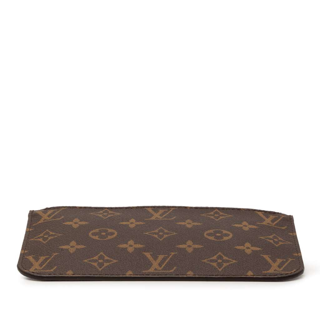 Louis Vuitton Monogram Neverfull PM Pouch Brown Good condition - Inside View