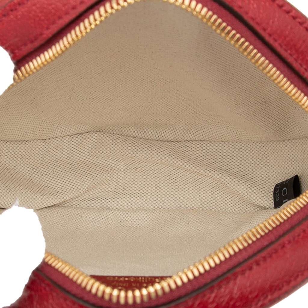 Gucci Micro GG Supreme Doraemon Round Crossbody Brown Canvas Good condition - Model View