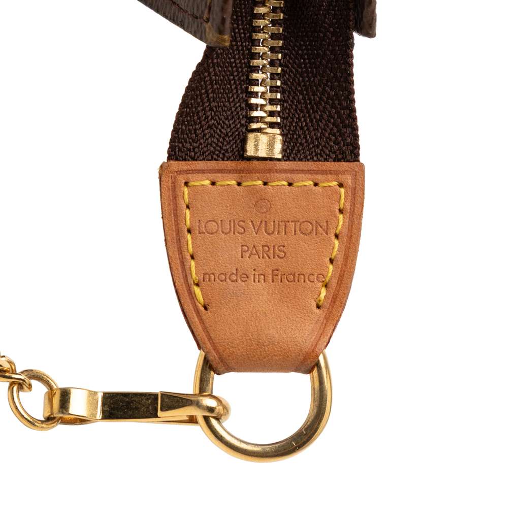Louis Vuitton Monogram Bucket Pouch Brown Good condition - Box View