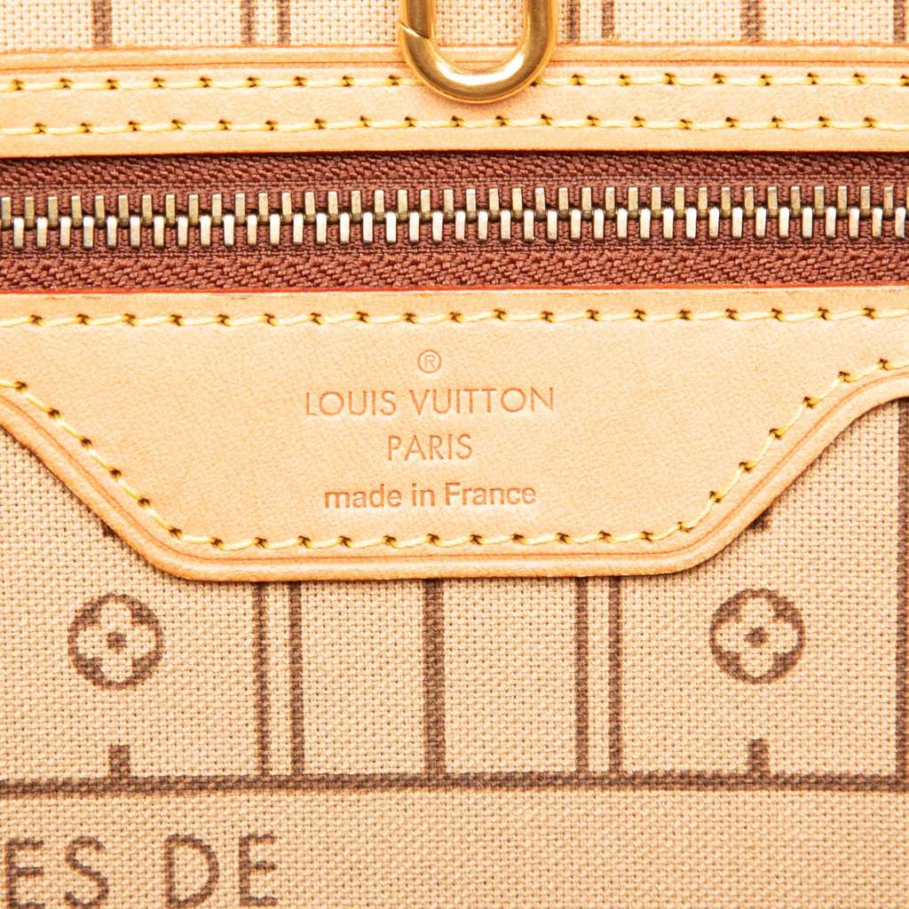 Louis Vuitton Monogram Neverfull MM Brown Good condition - Box View