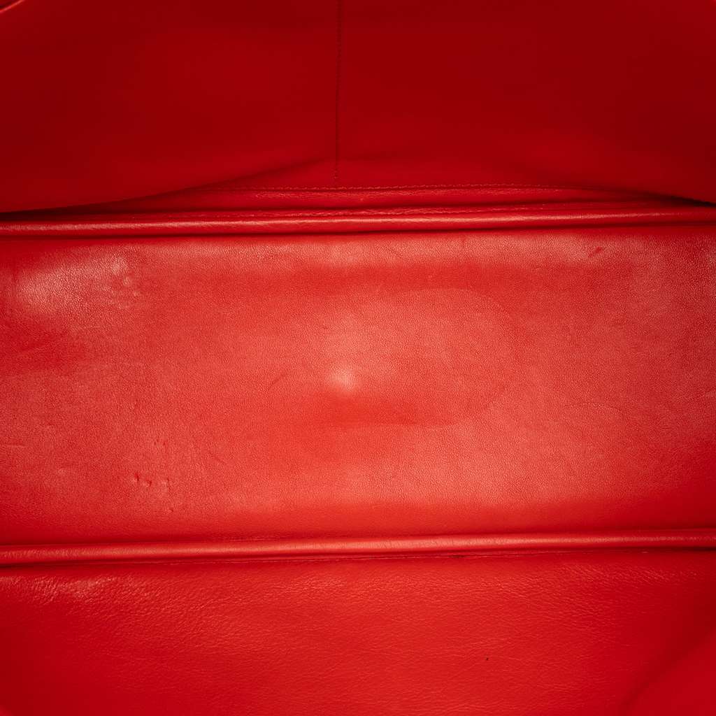 Dior Large Leather Diorissimo Satchel Pink Leather Good condition - Model View