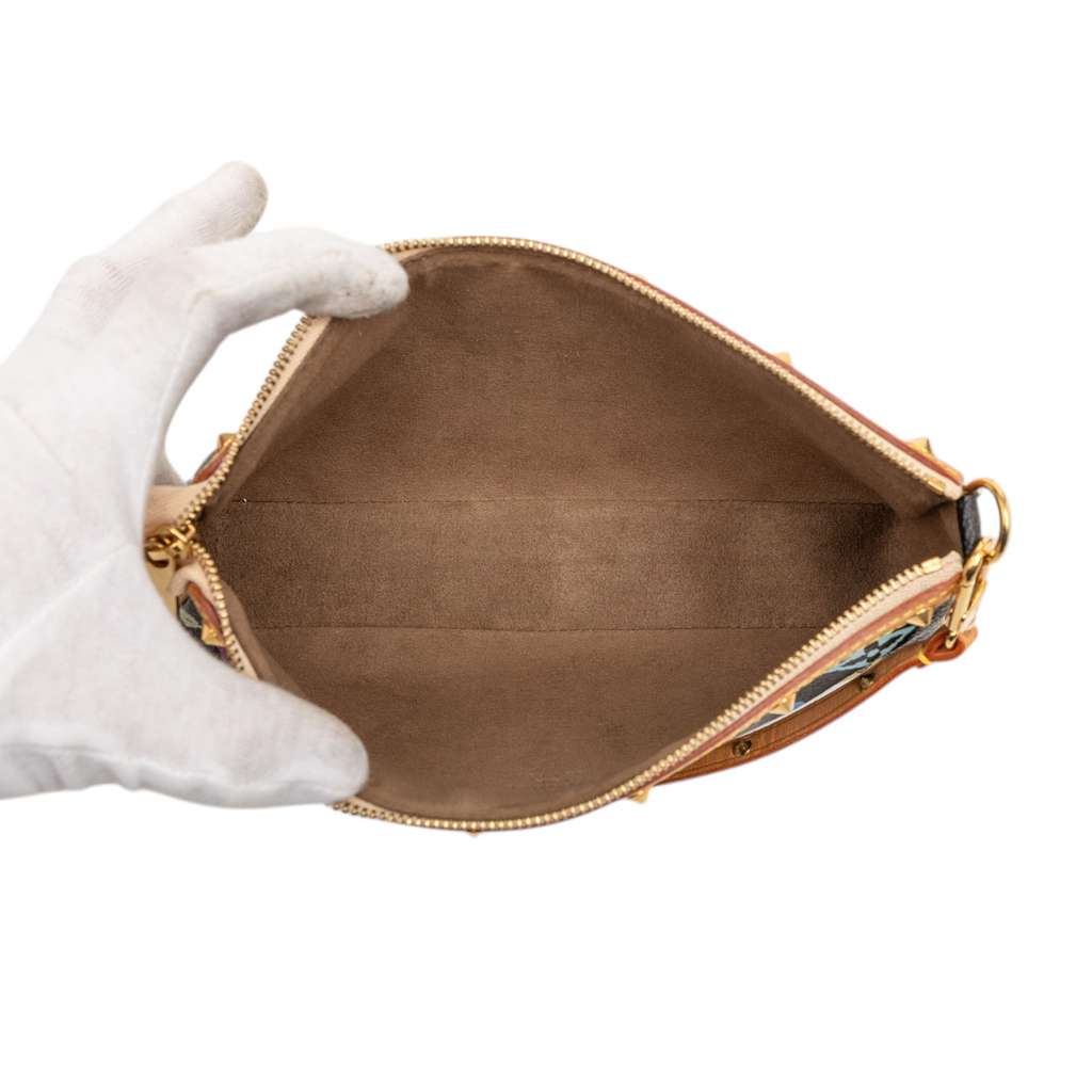 Louis Vuitton Monogram Multicolore Pochette Accessoires Black Good condition - Model View