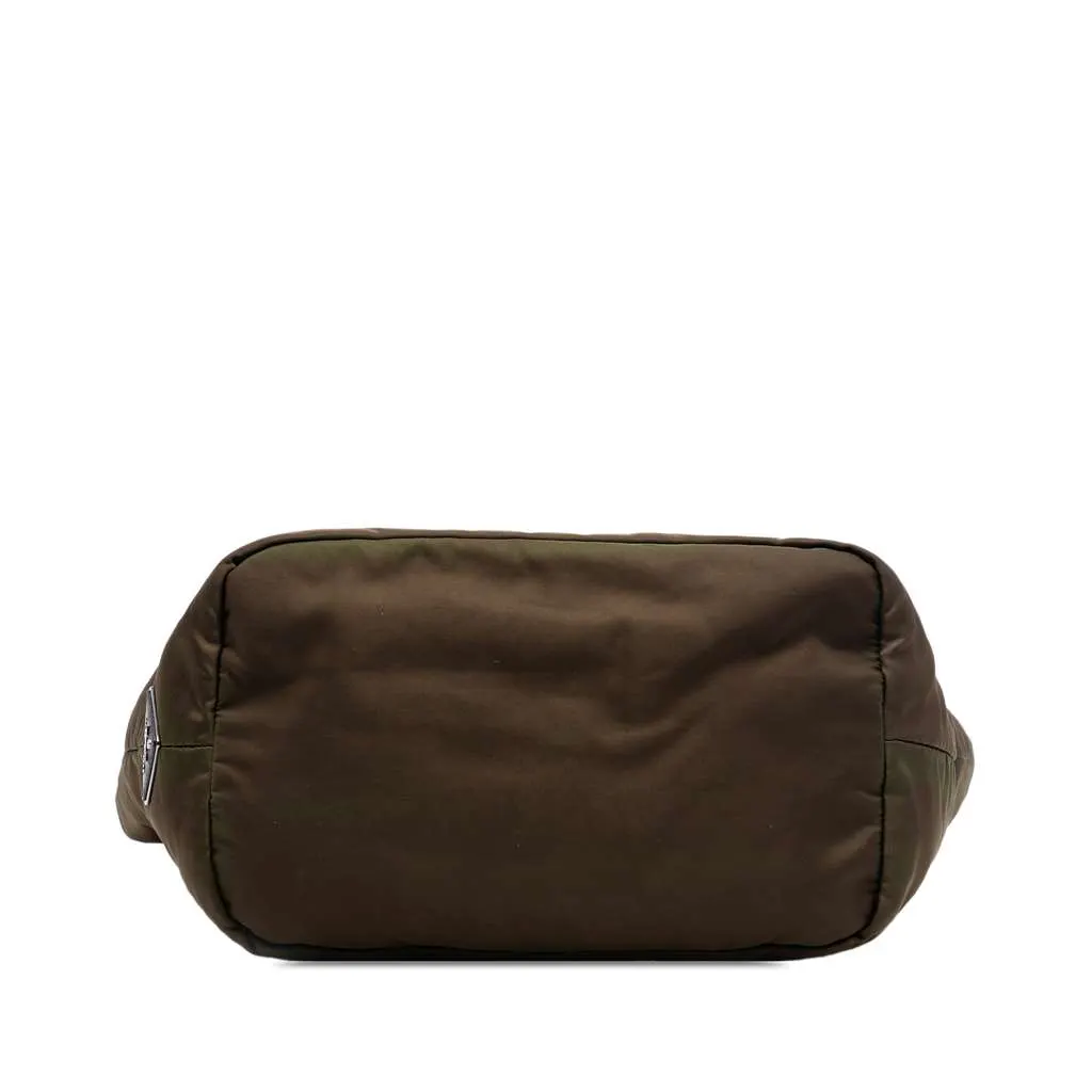 Prada Tessuto Reversible Satchel Brown Very good - Inside View