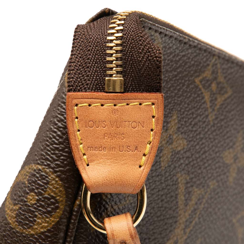 Louis Vuitton Monogram Mini Pochette Accessoires Brown Good condition - Box View