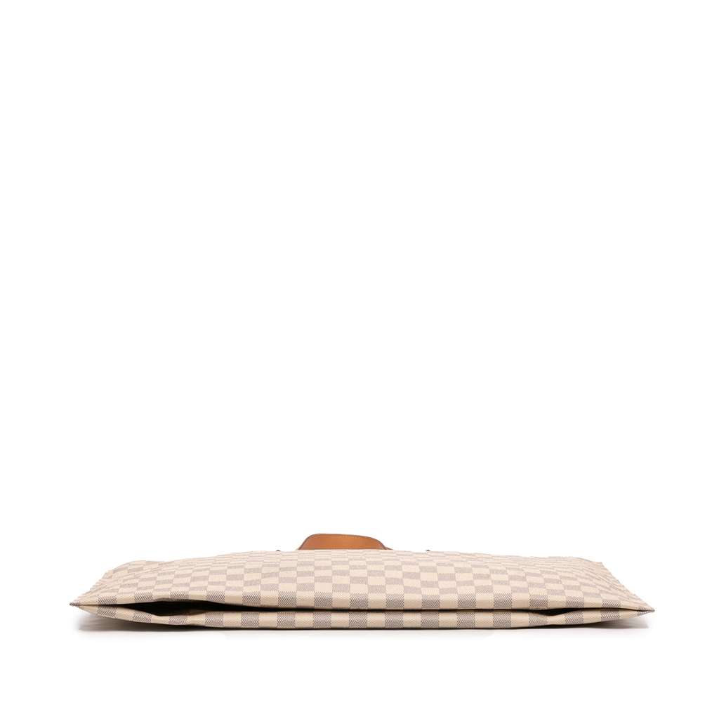 Louis Vuitton Damier Azur All In MM White Good condition - Inside View