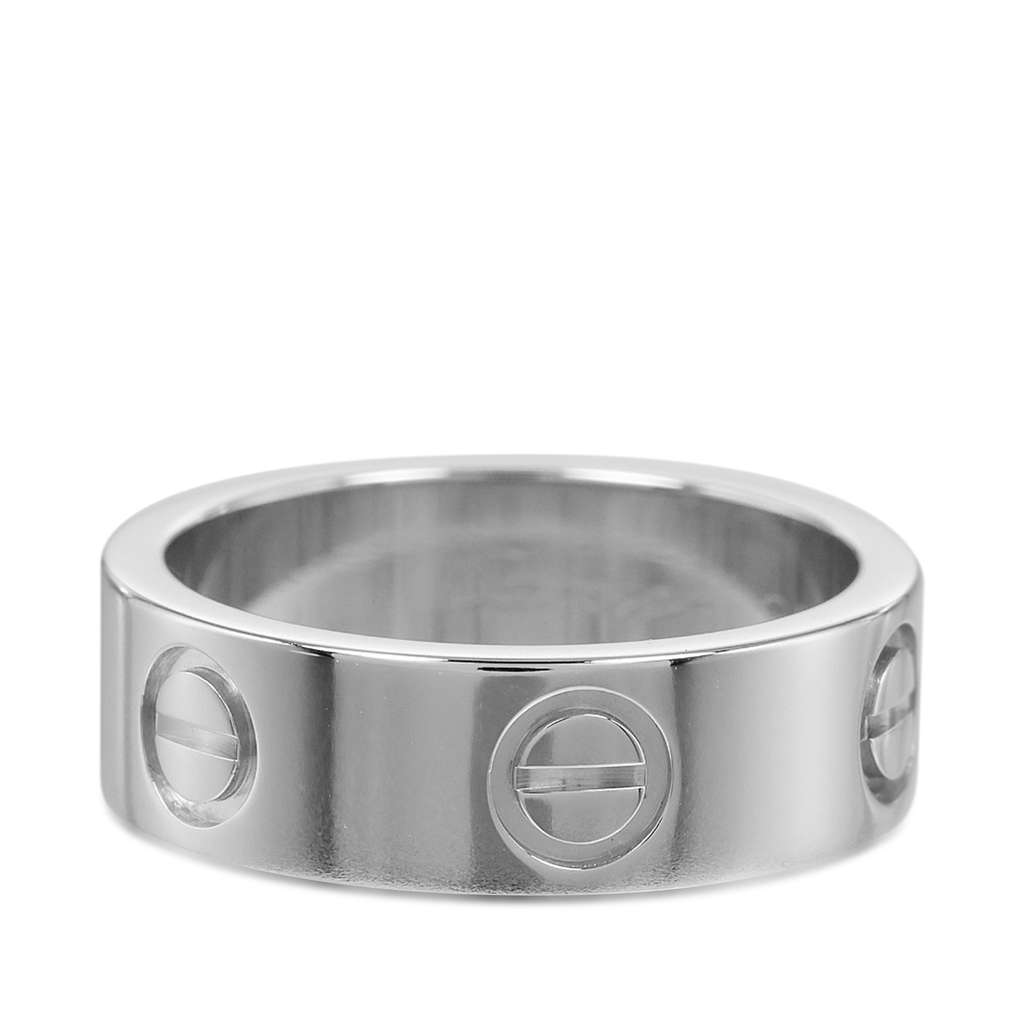 Cartier خاتم الحب الكلاسيكي البلاتيني