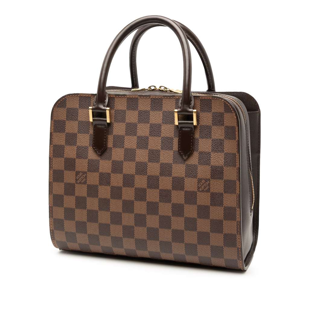 Louis Vuitton Damier Ebene Triana Brown Good condition - Back View