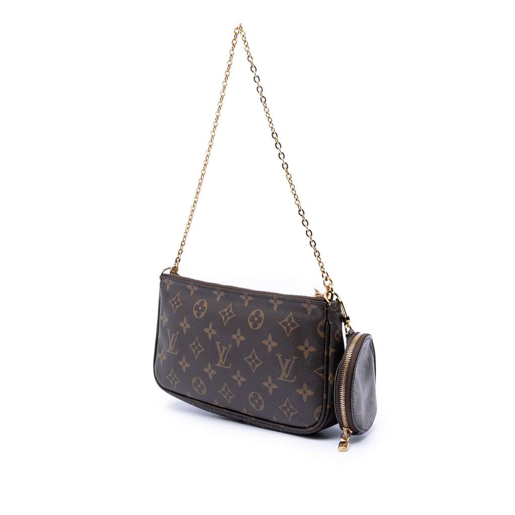 Louis Vuitton Monogram Multi Pochette Accessoires Brown Good condition - Back View