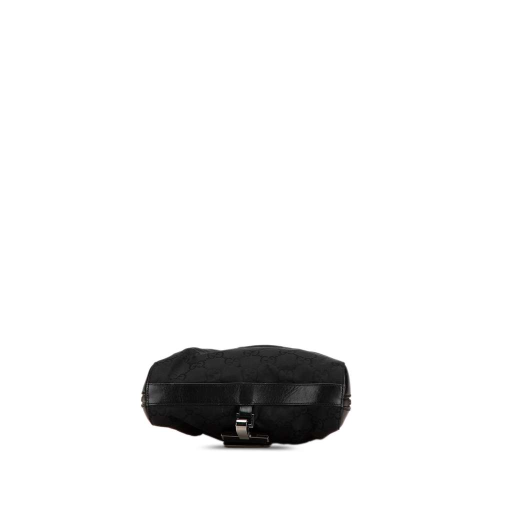 Gucci GG Nylon Sling Backpack Black Good condition - Inside View