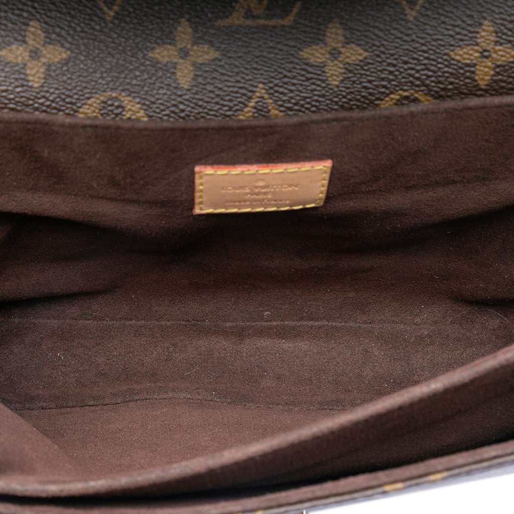 Louis Vuitton Monogram Pochette Metis Brown Good condition - Model View