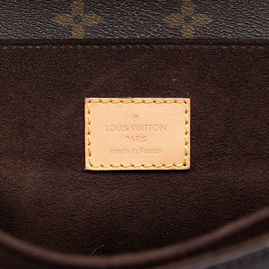 Louis Vuitton Monogram Pochette Metis Brown Good condition - Box View