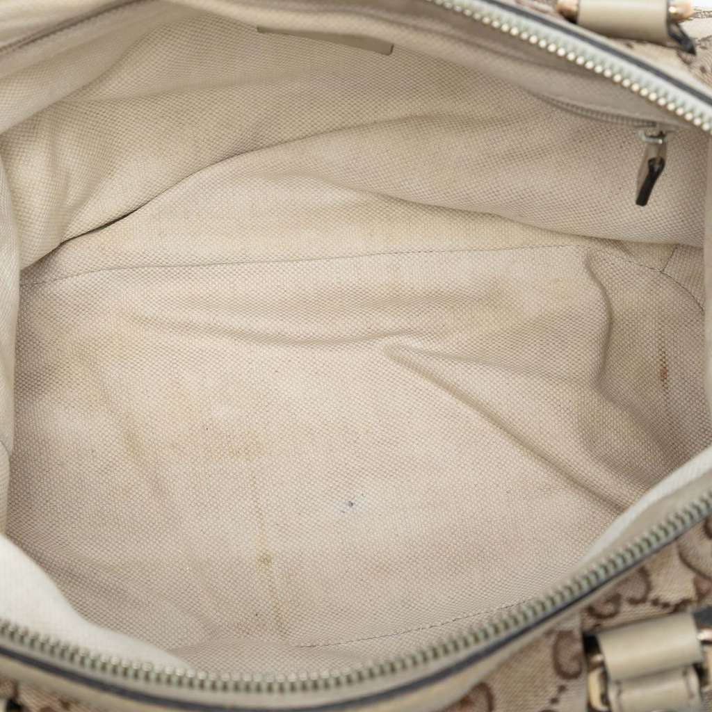 Gucci GG Canvas Sukey Satchel Brown Canvas Very good condition - Model View