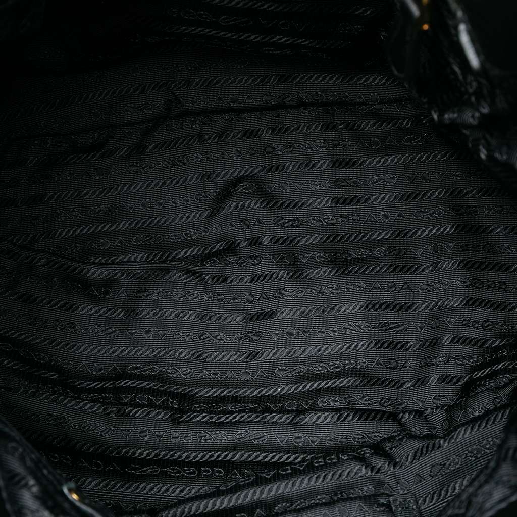 Prada Tessuto Gaufre Satchel Black Good condition - Model View