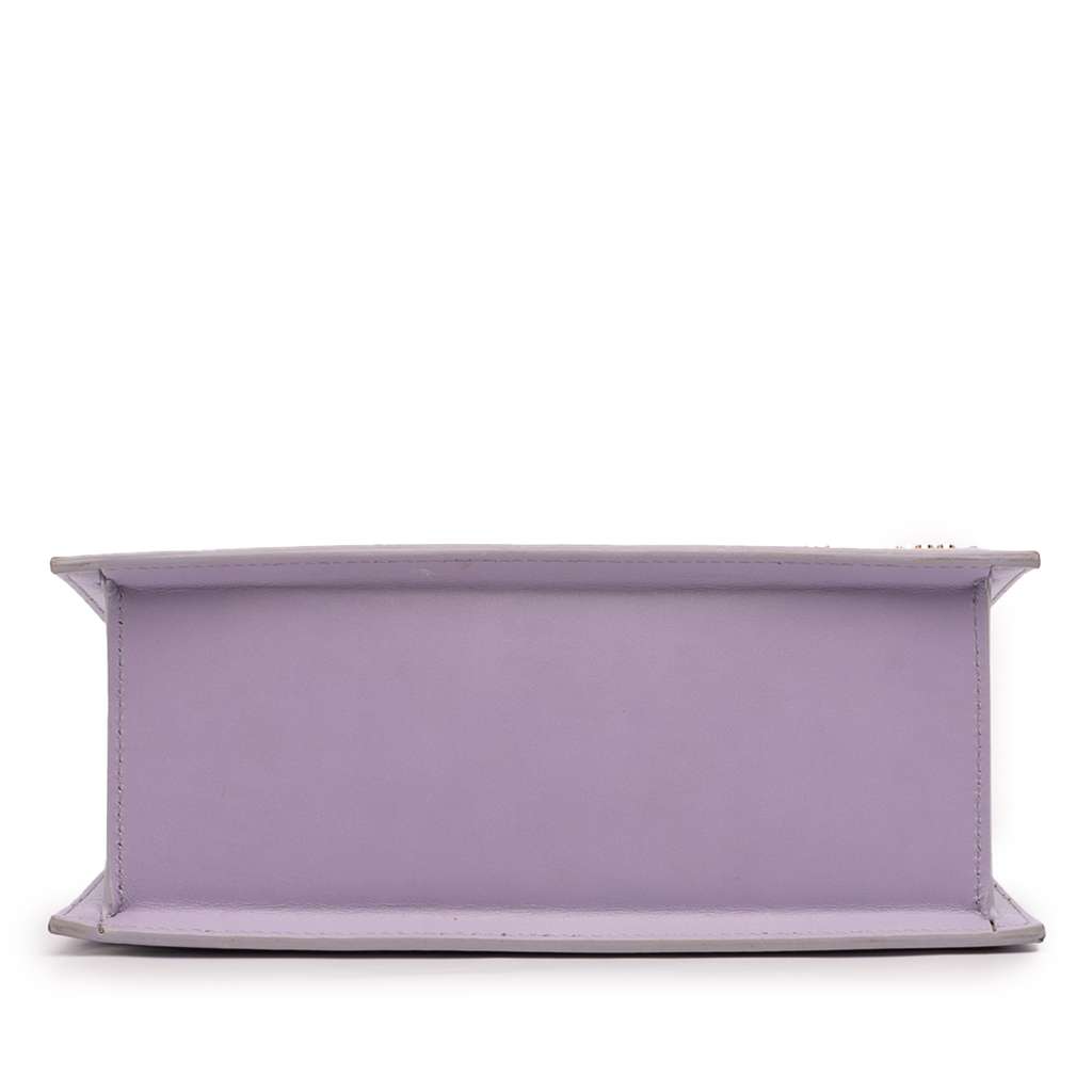 Jacquemus Smooth Calfskin Le Grand Chiquito Purple Leather Good condition - Inside View