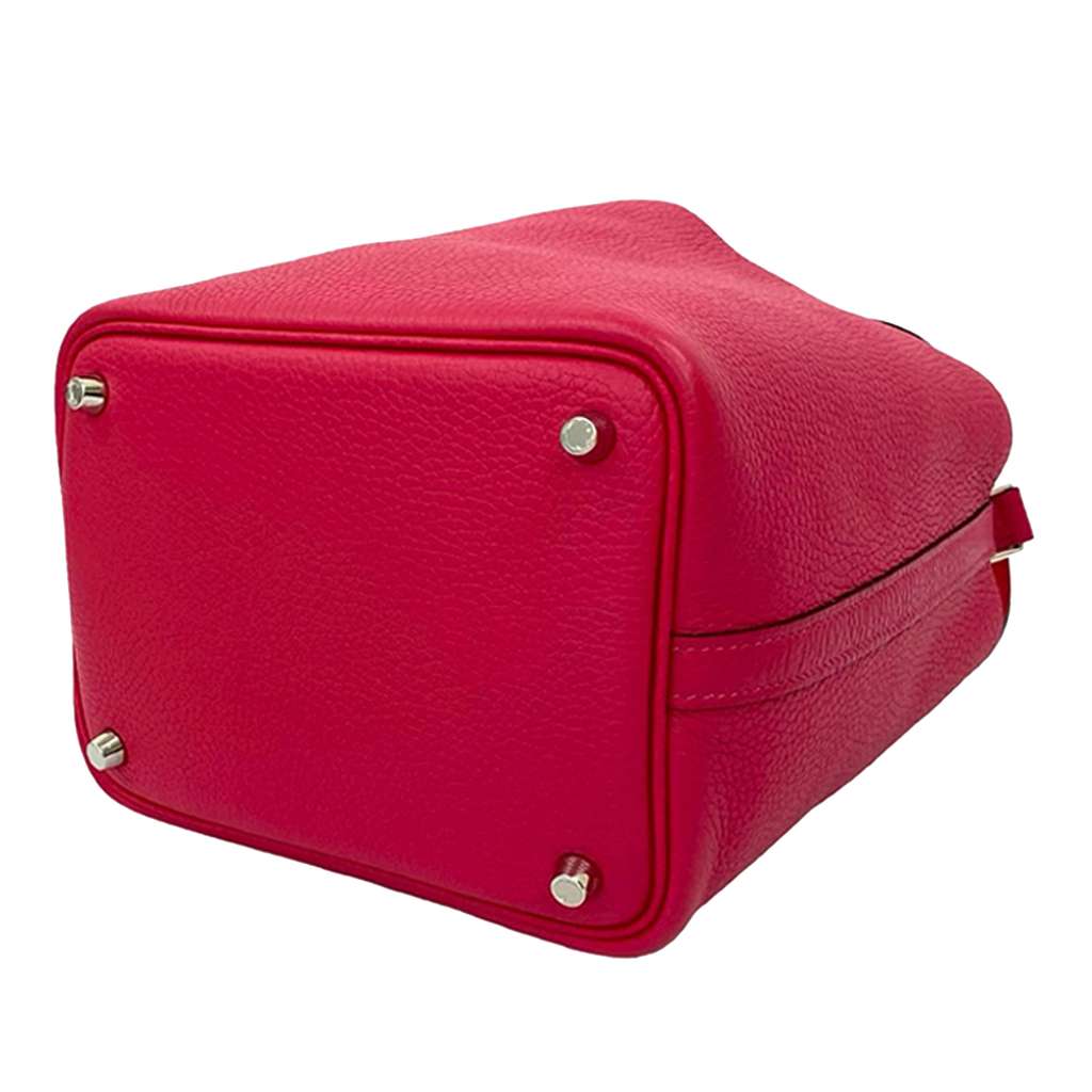 Hermès Clemence Picotin Lock 18 Pink Leather Good condition - Box View