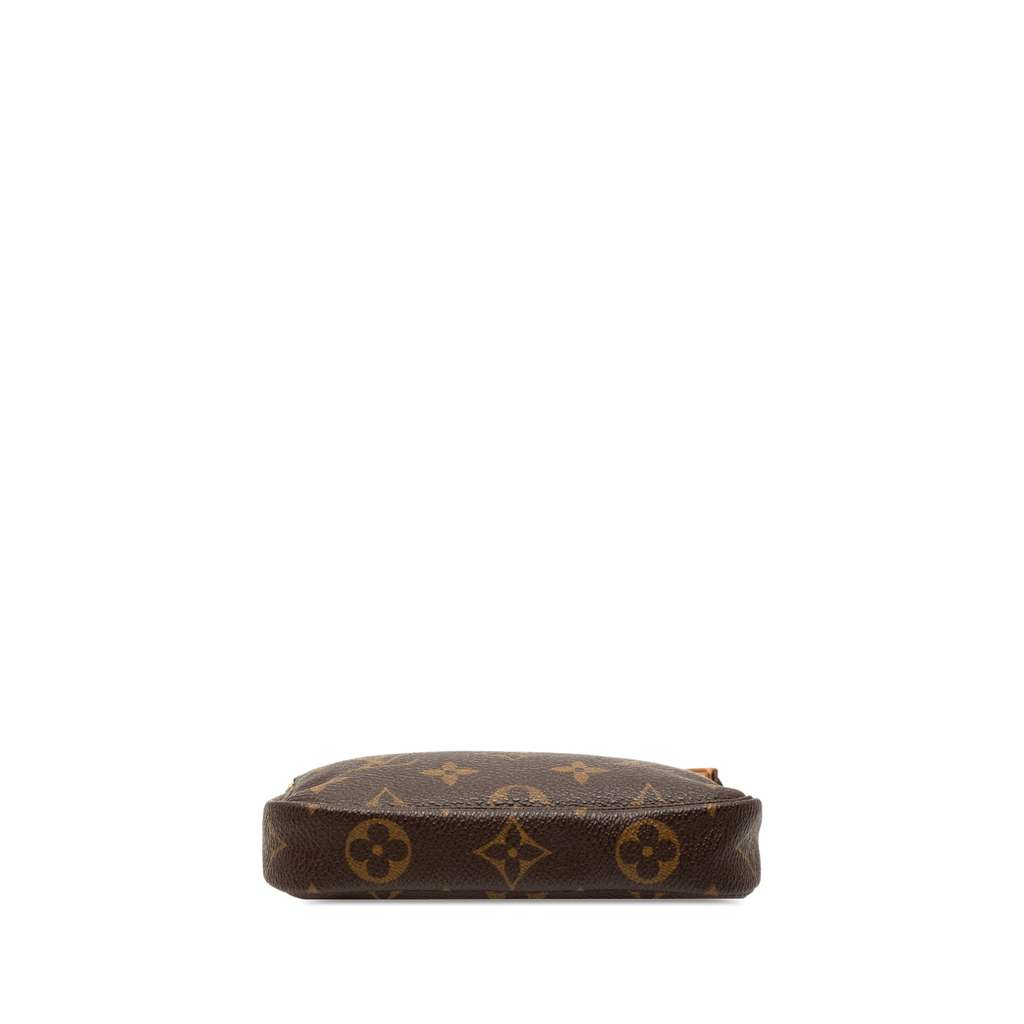 Louis Vuitton Monogram Mini Pochette Accessoires Brown Good condition - Inside View