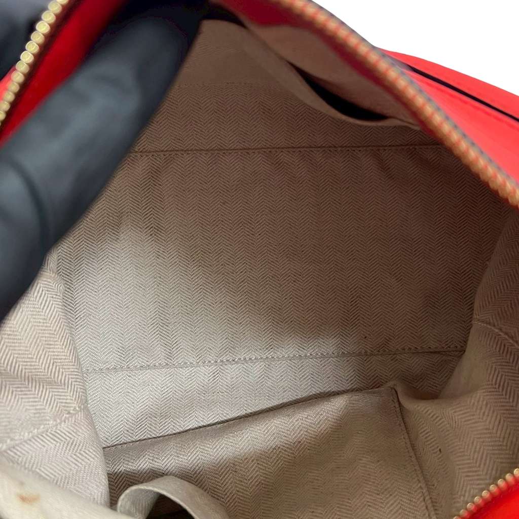Loewe Medium Calfskin Puzzle Satchel Red Leather Good condition - Box View