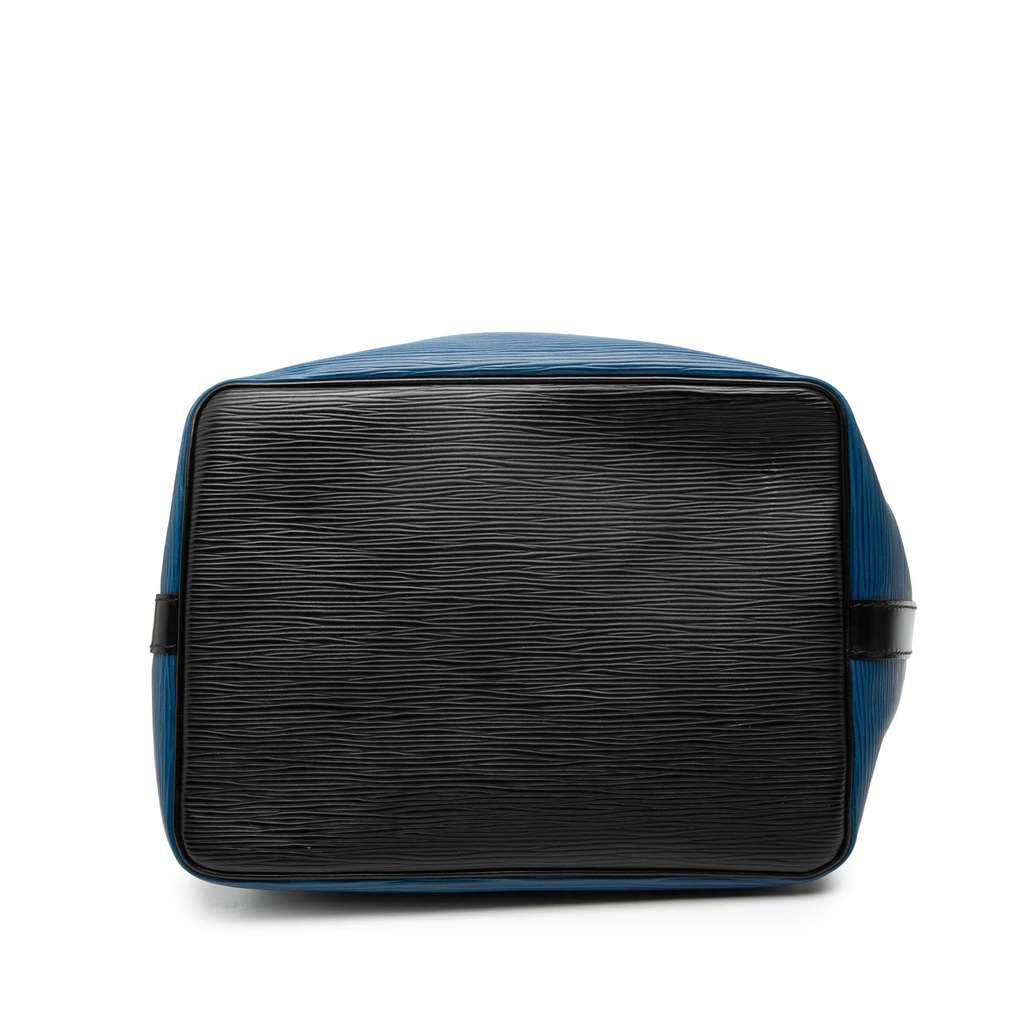 Louis Vuitton Epi Petit Bicolor Noe Blue Leather Good condition - Inside View