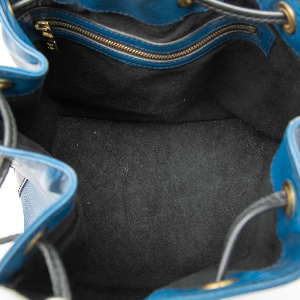 Louis Vuitton Epi Petit Bicolor Noe Blue Leather Good condition - Model View