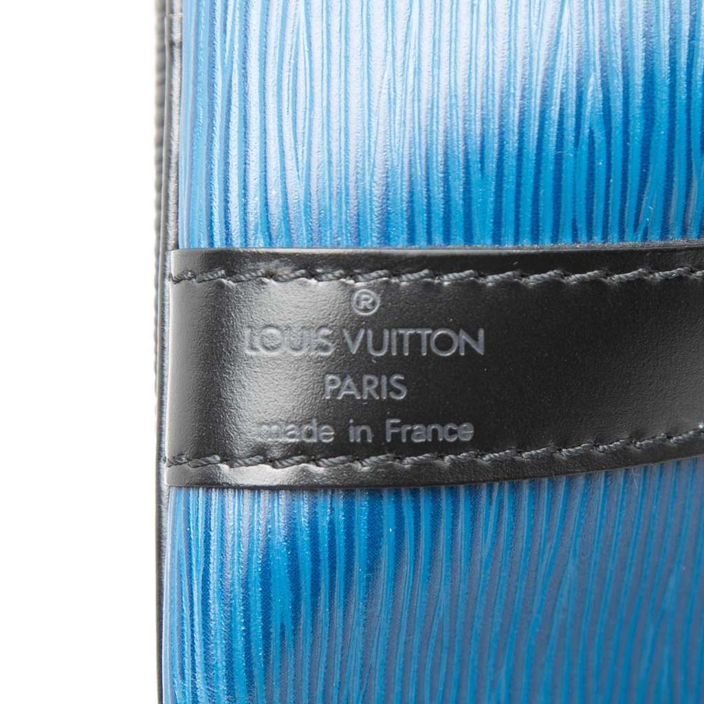 Louis Vuitton Epi Petit Bicolor Noe Blue Leather Good condition - Box View