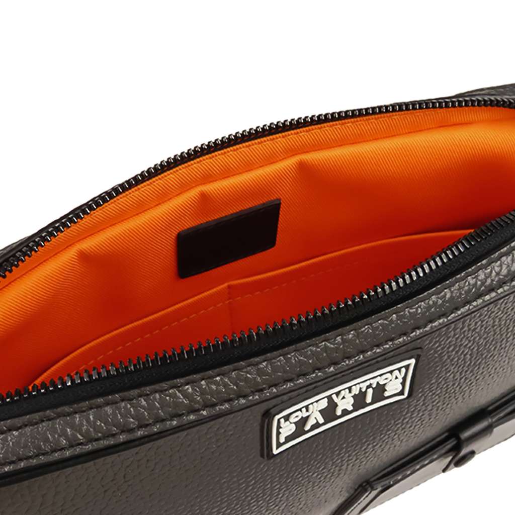 Louis Vuitton Taurillon Alpha Grey Leather Good condition - Box View