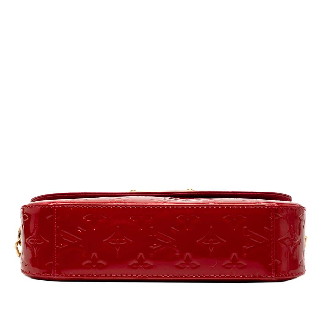 Louis Vuitton Monogram Vernis Rodeo Drive Red Leather Good condition - Inside View