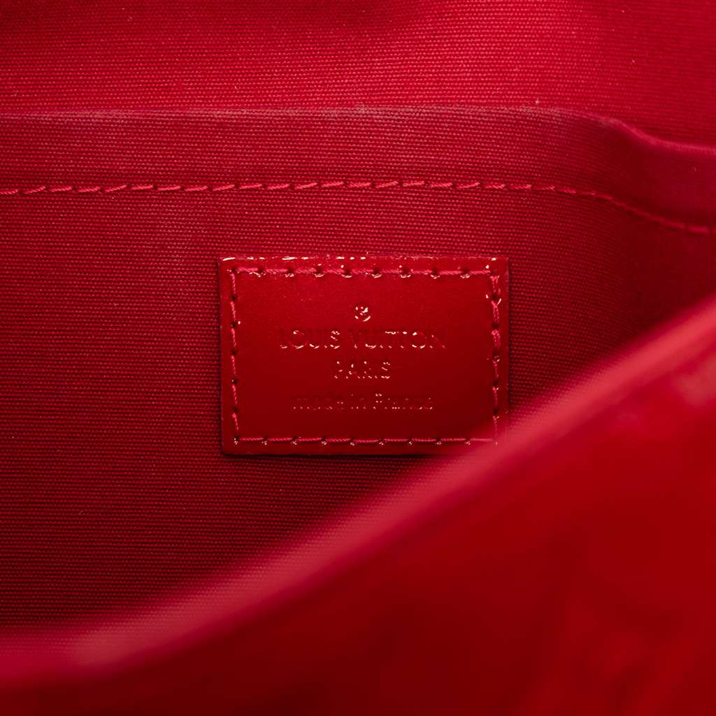 Louis Vuitton Monogram Vernis Rodeo Drive Red Leather Good condition - Box View