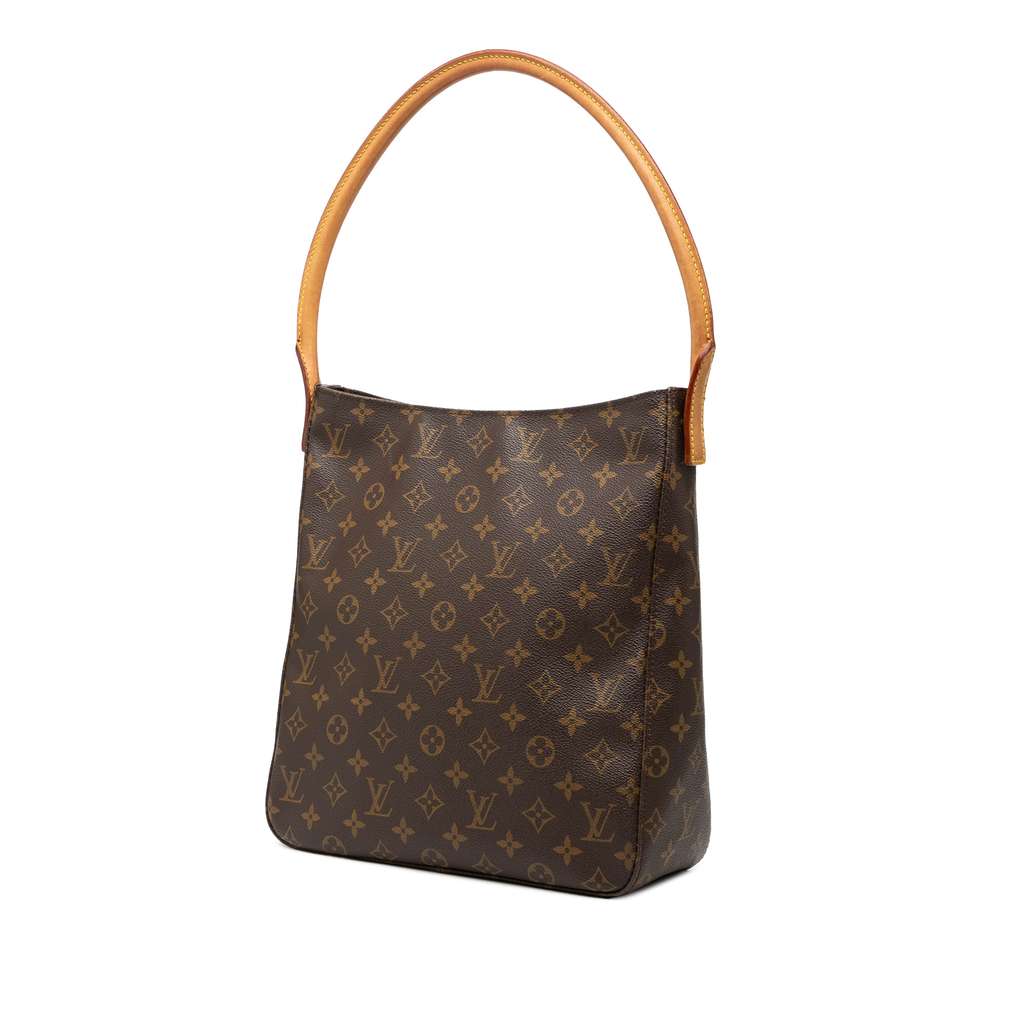 Louis Vuitton Monogram Looping GM Brown Good condition - Back View
