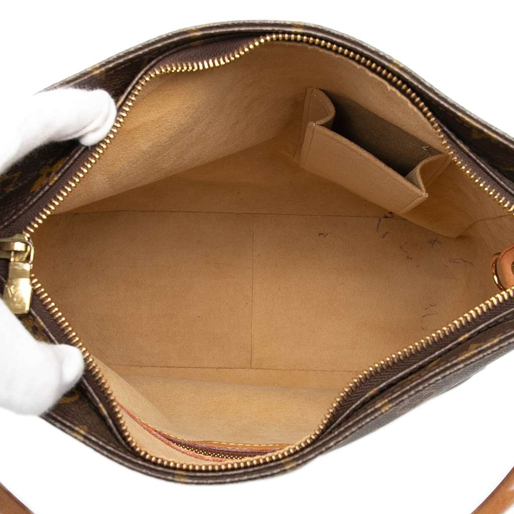 Louis Vuitton Monogram Looping GM Brown Good condition - Model View