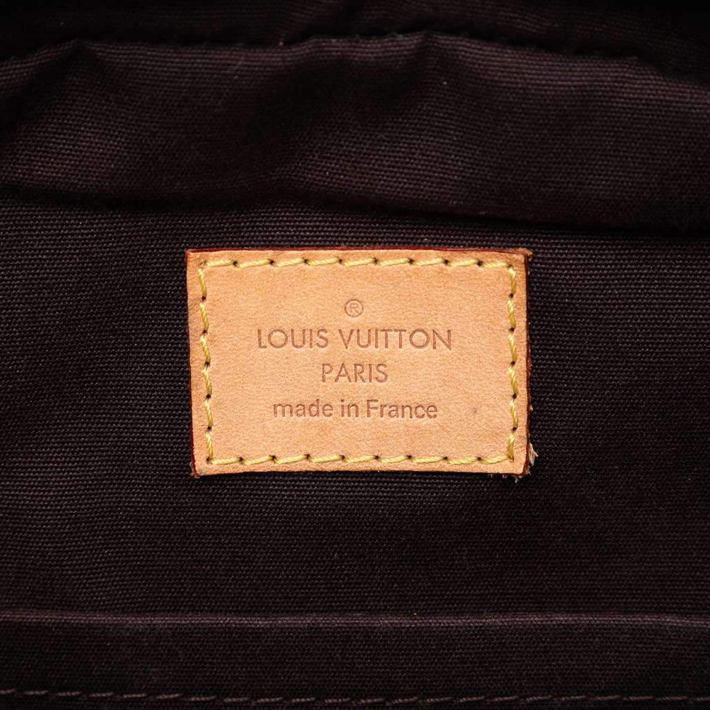 Louis Vuitton Monogram Vernis Summit Drive Purple Leather Good condition - Box View
