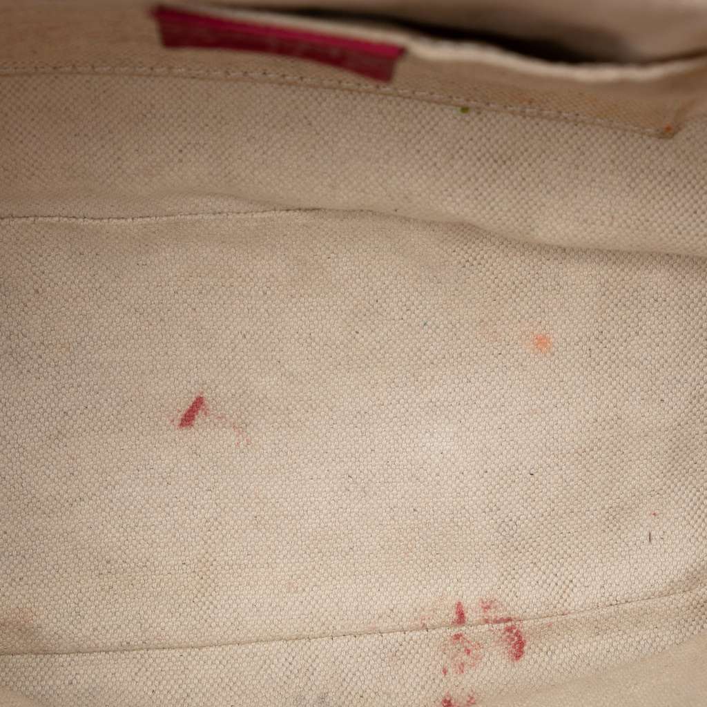 Gucci Leather Bamboo Tassel Backpack Pink Leather Good condition - Model View