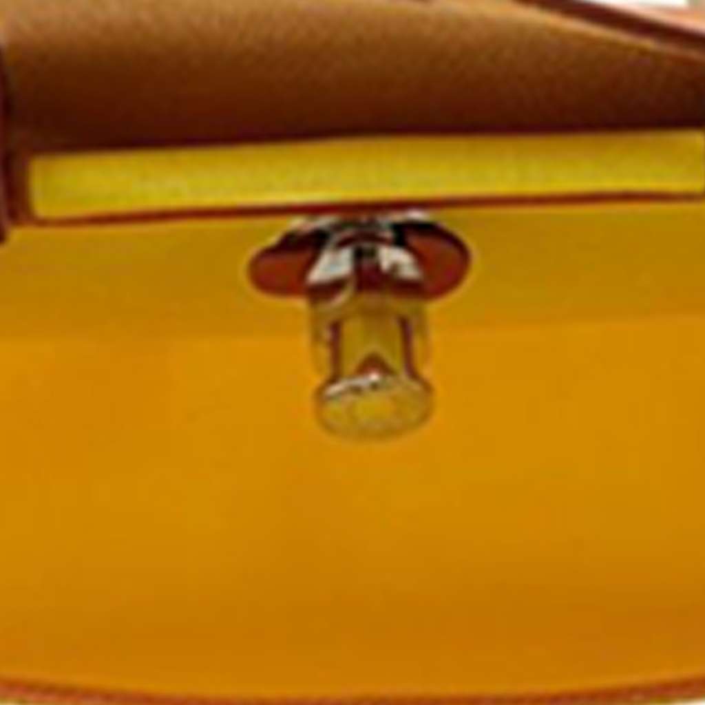 Hermès Toile Herbag Zip 31 Yellow Canvas Good condition - Model View